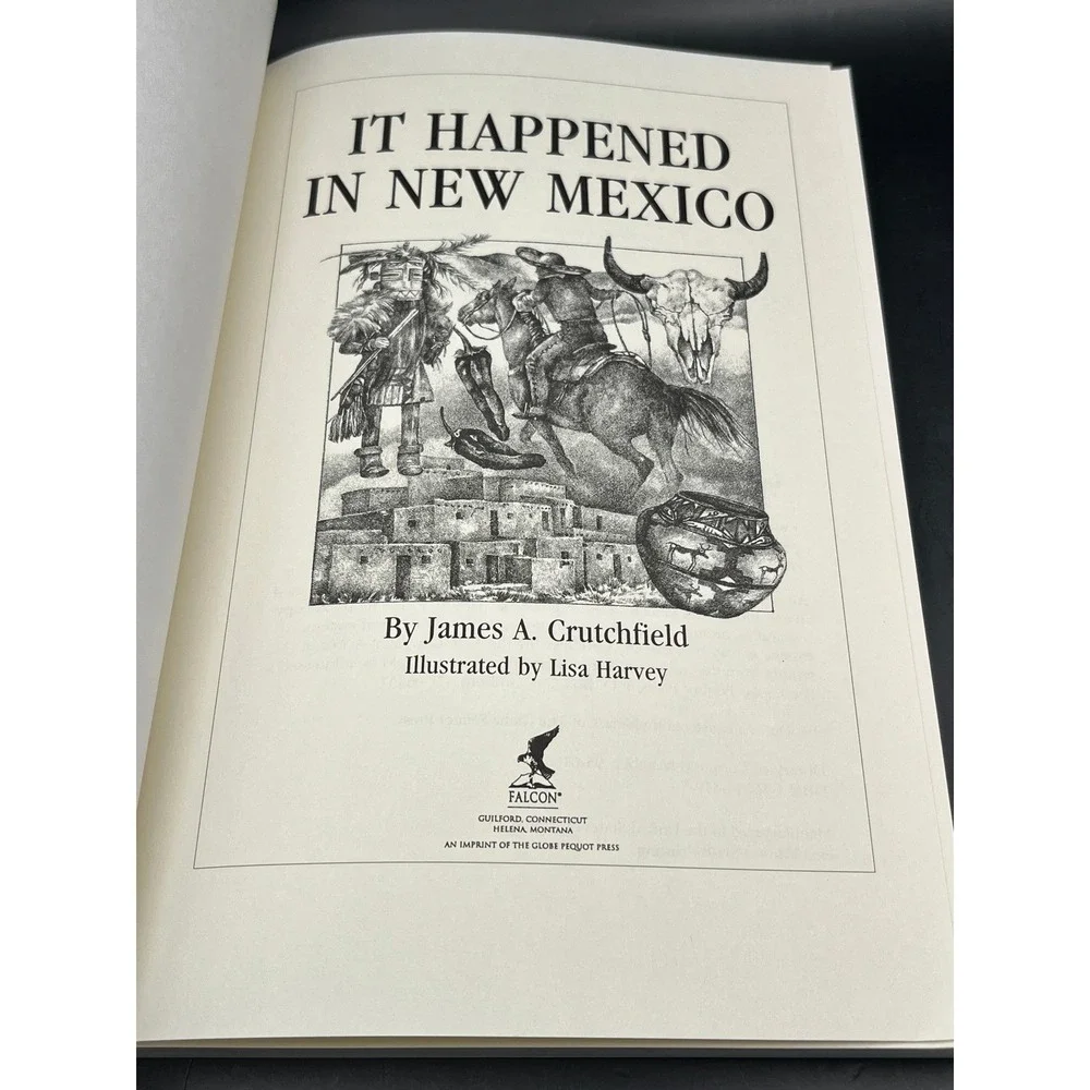 It Happened in New‎ Mexico Book James Crutchfield History Stories Paperback